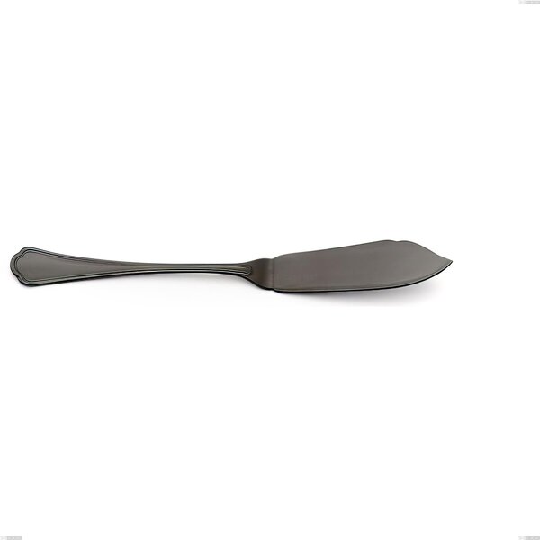 Domus Black Fish Knife, 18/10 Stainless Steel with PVD Coating, 3 mm Thickness, 210 mm Length