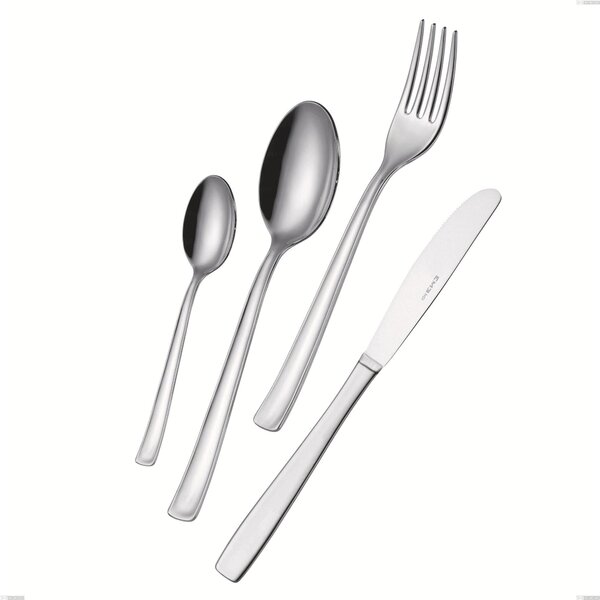 DUNA Table Spoon in 18.10 Stainless Steel (AISI 304) with Polished Finish, 2 mm Thickness