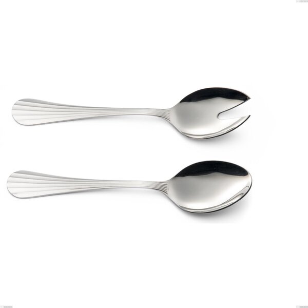 Eden Salad Serving Set, Stainless Steel 18.10 (AISI304), Thickness 3.0 mm, Length 233 mm