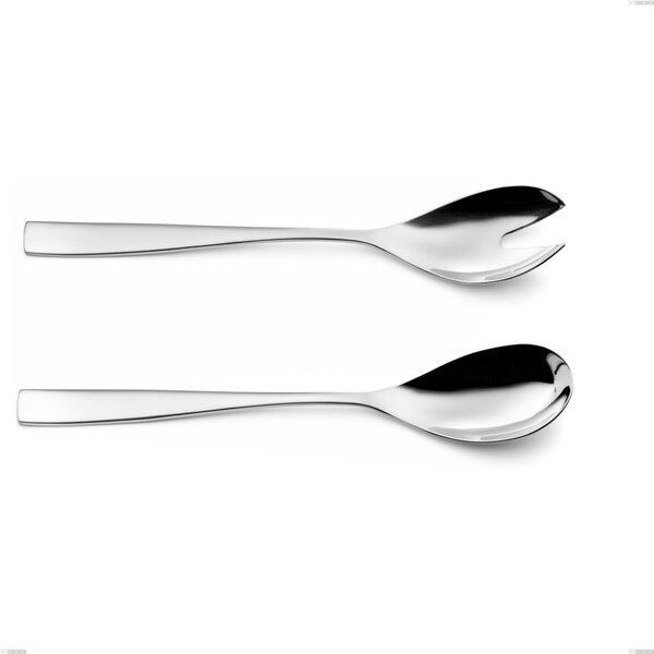 Etoile Inox Salad Cutlery Pair, 18/10 (AISI304), 4 mm Thickness, 260 mm Length, Mirror Polished Stainless Steel Finish