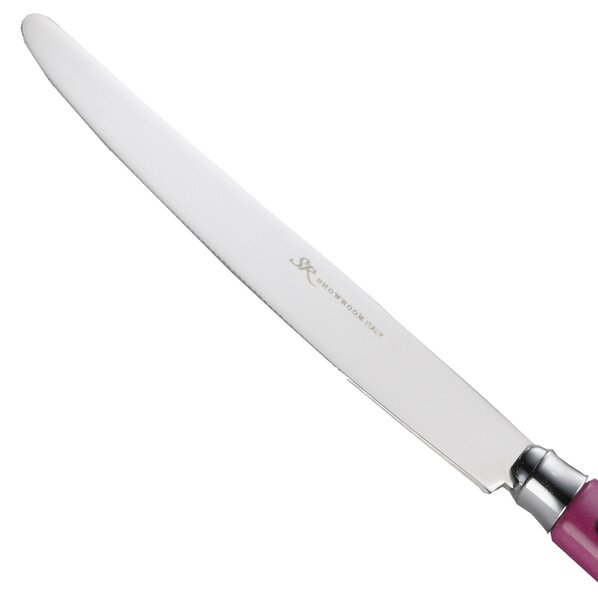 24 Piece EROS Cutlery Set in 18/10 Stainless Steel with Rounded Nylon Handle, Gift Box Included