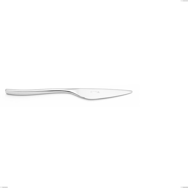 Etoile Inox Table Knife, 18/10 Stainless Steel (AISI304), 4 mm Thickness, 235 mm Length, Vertical Rest, Mirror-Polished Stainless Steel