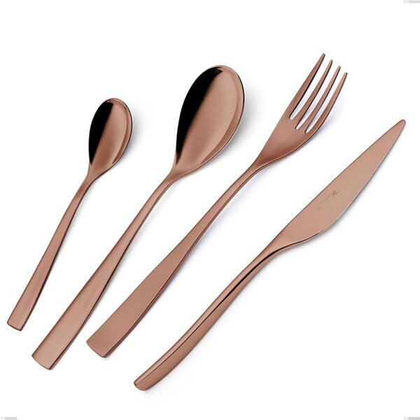 Etoile PVD Chocolate Fish Knife, Polished 18/10 Stainless Steel, 4 mm Thickness, 190 mm Length, PVD Chocolate