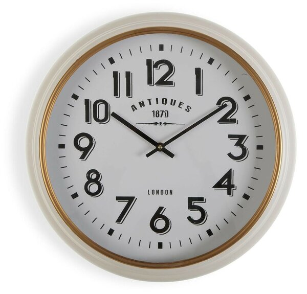 Wall Clock Versa Antiques White MDF Wood MDF Wood/Metal 5,8 x 42 cm