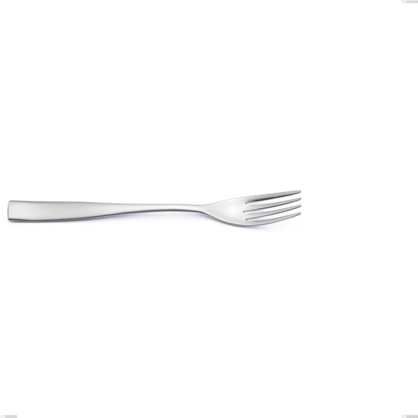 ETOILE Sandblasted Table Fork in 18.10 AISI304 Stainless Steel 4 mm, Length 220 mm, Steel Handle, Dishwasher Safe