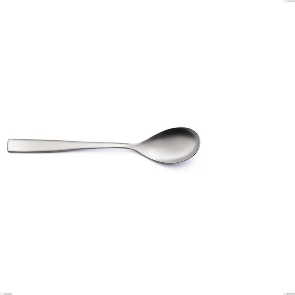 ETOILE Sandblasted Fruit Spoon in 18.10 AISI304 Stainless Steel 4 mm, Length 190 mm, Steel Handle, Dishwasher Safe