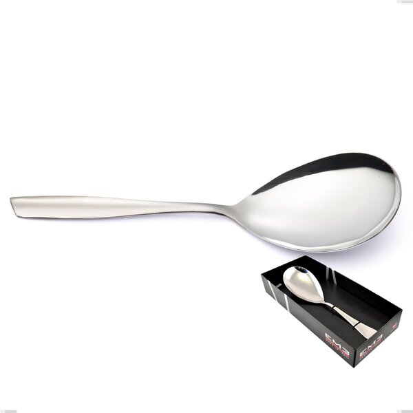Eleven Serving Spoon in Showcase Packaging, (18.10 AISI304 Stainless Steel), 2.5 mm Thickness, Mirror Polish Finish