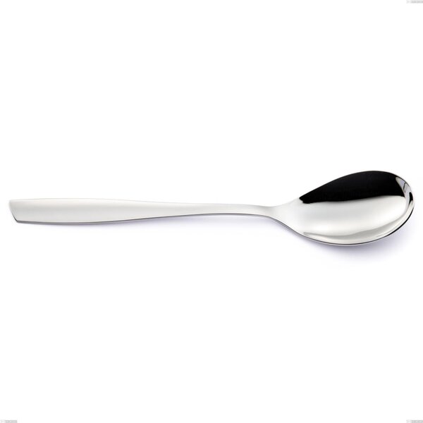 ELEVEN Table Spoon in 18.10 AISI304 Stainless Steel 2.5 mm, Length 220 mm, Mirror Polish Finish, Dishwasher Safe
