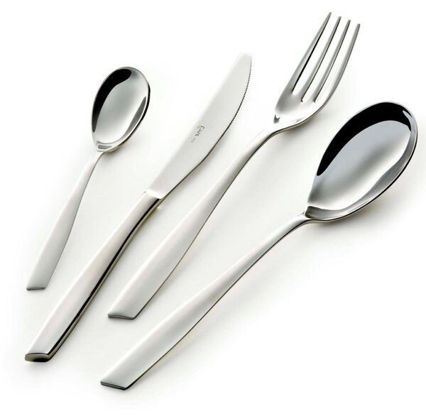 Eleven 49-piece Cutlery Set in Canteen Box, (18.10 AISI 304 Stainless Steel), 2.5 mm Thickness, Mirror Polish Finish