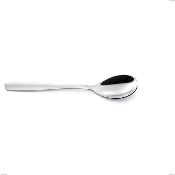 ELEVEN Coffee Spoon in 18.10 AISI304 Stainless Steel 2.5 mm, Length 147 mm, Handle in Polished Mirror Finish, Dishwasher Safe