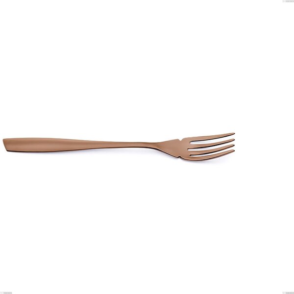ELeven PVD Chocolate Fish Fork, 18/10 Polished Stainless Steel, Thickness 2.5 mm, Length 191 mm, PVD Chocolate