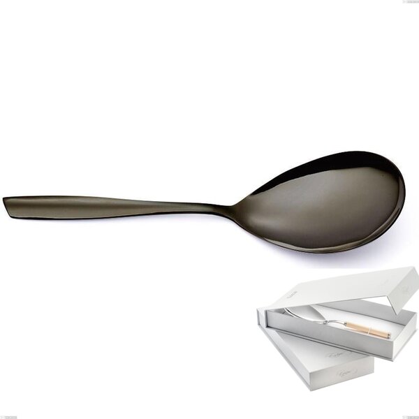 Eleven PVD Black Cutlery with Book-style Packaging, Stainless Steel 18.10, 2.5 mm Thickness
