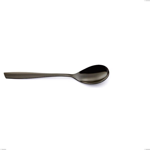 Eleven PVD Black Table Spoon Stainless Steel 18/10 PVD Black Eleven length 220 mm thickness 2.5 mm black