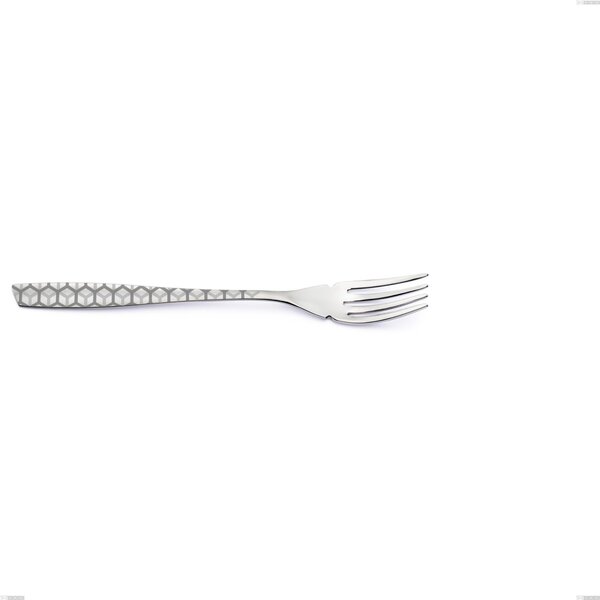 Eleven Exa Fish Fork, Stainless Steel Aisi 304 Polished with Laser Design, Thickness 2.5mm, Length 191 mm