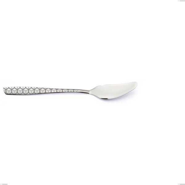 Eleven Exa Fish Knife, Stainless Steel Aisi 304 Polished Laser Design, Thickness 2.5mm, Length 204 mm