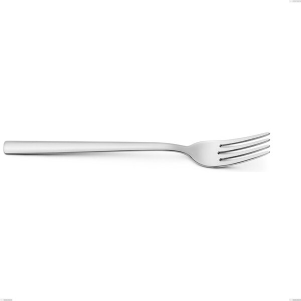 Fashion Table Fork, 18/10 AISI 304 Polished Stainless Steel, 3mm Thickness, 210mm Length