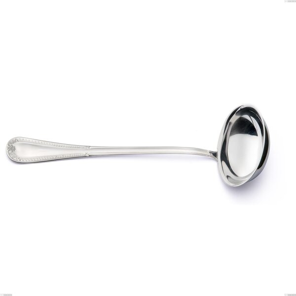 Firenze Ladle, Stainless Steel 18.10 (Aisi304), 2.5 mm Thickness, 287 mm Length, Polished Stainless Steel