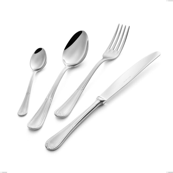 Firenze Serving Fork, Stainless Steel 18.10 (Aisi304), Thickness 2.5 mm, Length 233 mm Polished Stainless