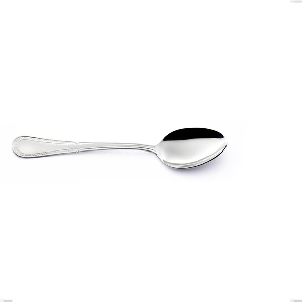 FIRENZE Table Spoon in 18.10 AISI430 Stainless Steel, 205 mm Length, Polished Stainless Steel Handle, Dishwasher Safe