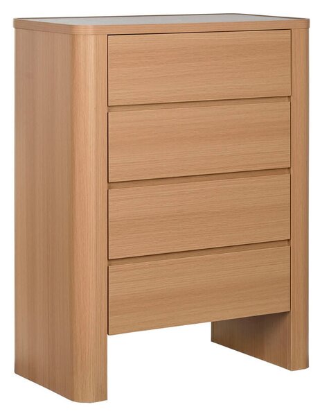 Chest of drawers Home ESPRIT Natural Modern 76 X 40 X 100 cm