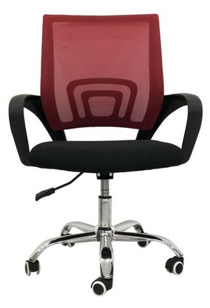 Office Chair Versa Black Red Multicolour 51 x 58 cm