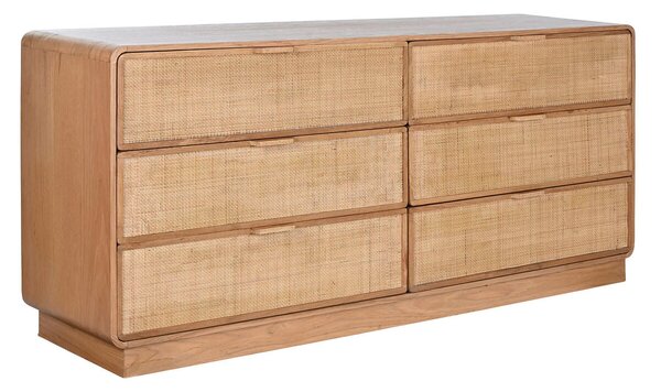 Chest of drawers Home ESPRIT Natural Oak Tropical 182 x 45 x 81 cm