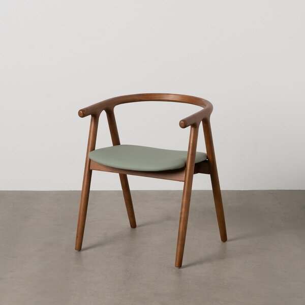 Dining Chair Brown Green