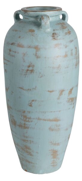 Vase Turquoise Terracotta 26 x 28 x 60 cm