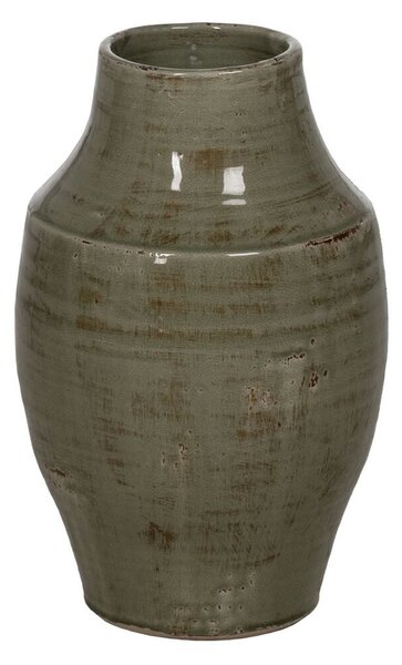 Vase Green Ceramic 26,5 x 26,5 x 41 cm