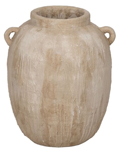 Vase Beige Ceramic 48 x 44,5 x 58 cm