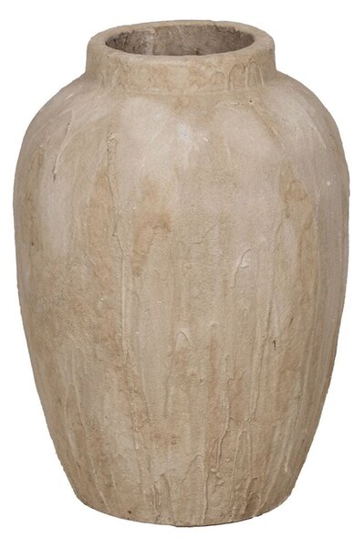 Vase Beige Ceramic 42,5 x 42,5 x 58 cm