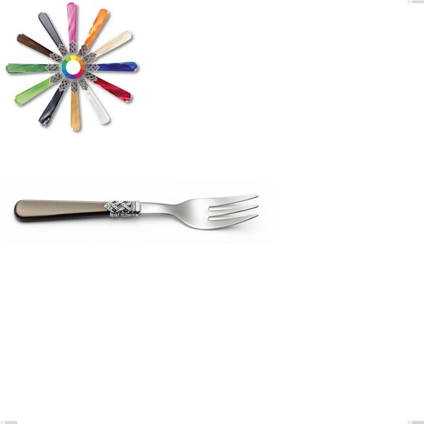 Ginevra Dessert Fork, (18.10 AISI 304 Stainless Steel), Nylon Handle, Length 151 mm