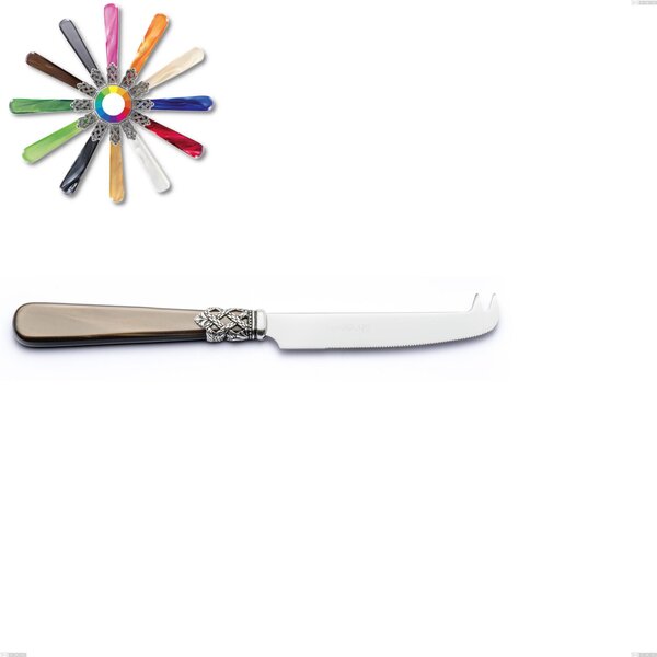 Ginevra Cheese Knife, (Stainless Steel 18.10 AISI304), Nylon Handle, Length 213 mm