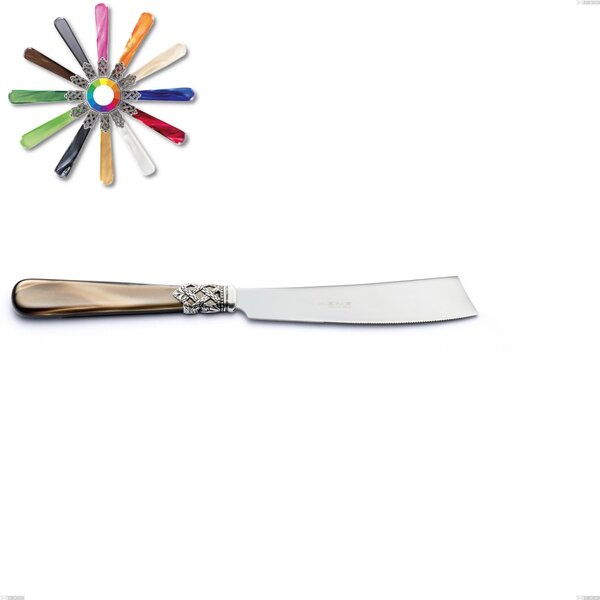 Ginevra Cake Knife, (Stainless Steel 18.10 AISI304), Length 231 mm Nylon Handle