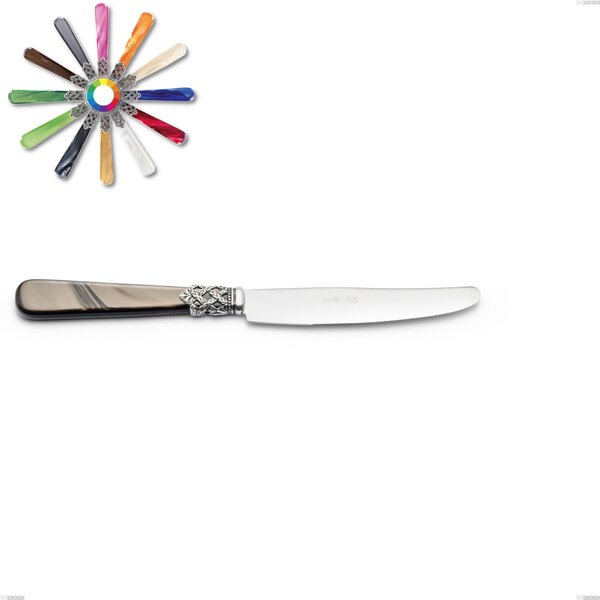 Ginevra Table Knife, (18.10 aisi304 Steel), Nylon Handle, Length 226 mm