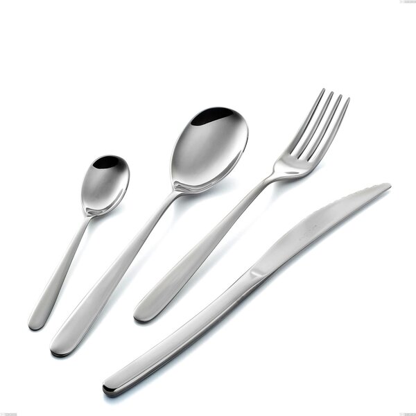 Griffe Dessert Fork, Stainless Steel 18.10 (AISI304), Thickness 3.0 mm, Length 190 mm Polished Stainless