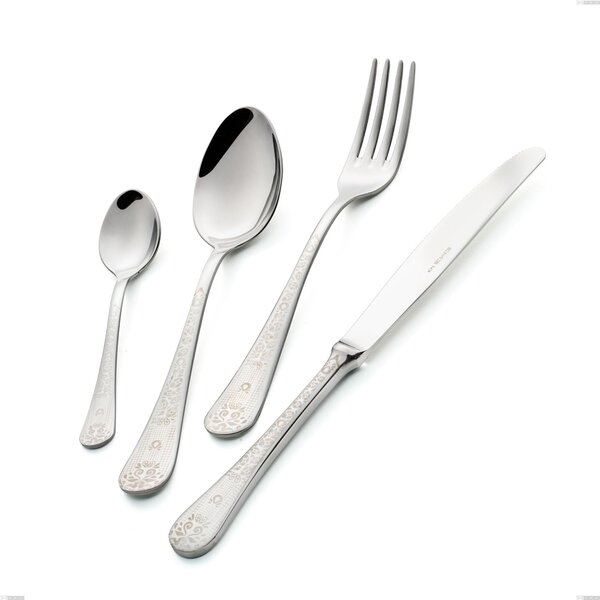 Hermitage Serving Fork, Polished Stainless Steel 18.10 (AISI304), Thickness 2.5 mm, Length 233 mm