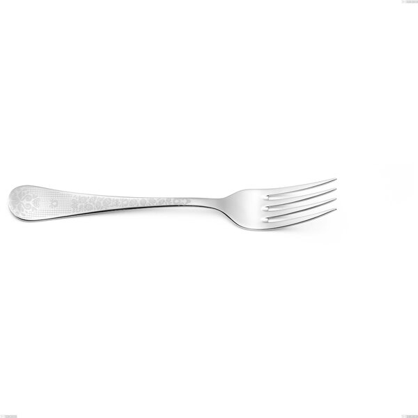 Hermitage Serving Fork, Polished Stainless Steel 18.10 (AISI304), Thickness 2.5 mm, Length 233 mm