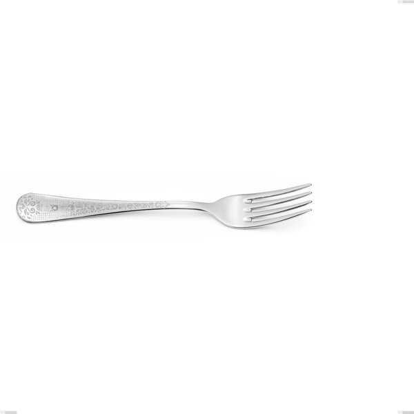 Hermitage Table Fork, Polished Stainless Steel 18.10 (AISI304), Thickness 2.5 mm, Length 205 mm