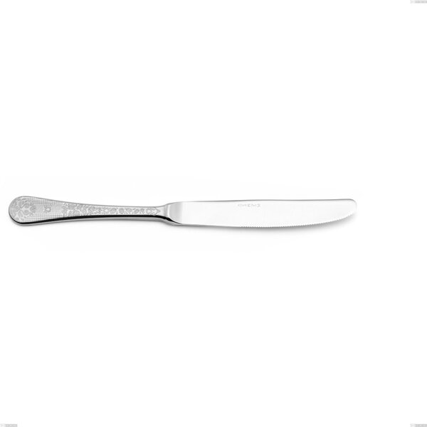 Hermitage Table Knife, Polished Stainless Steel 18.10 (AISI304), 2.5 mm Thickness, Length 240 mm