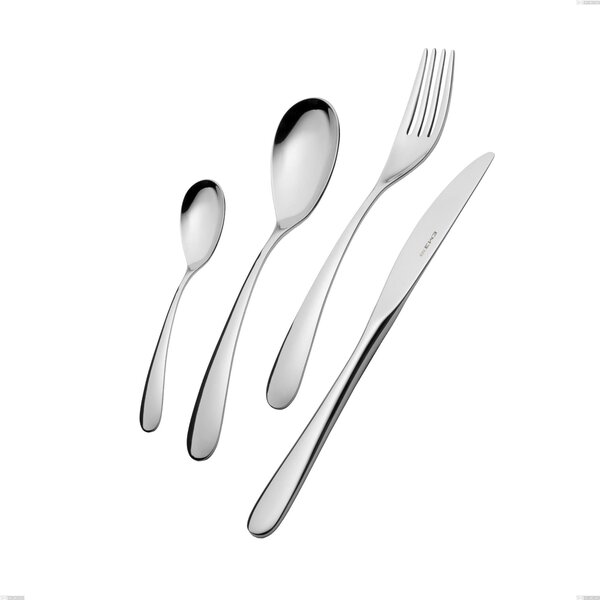 HOTEL Table Fork in 18.10 AISI430 Stainless Steel with Polished Handle, 210 mm Length, Dishwasher Safe