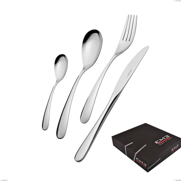 75-Piece Hotel Cutlery Set in Gift Box, Stainless Steel 18.10 (AISI304), 2.5 mm Thickness