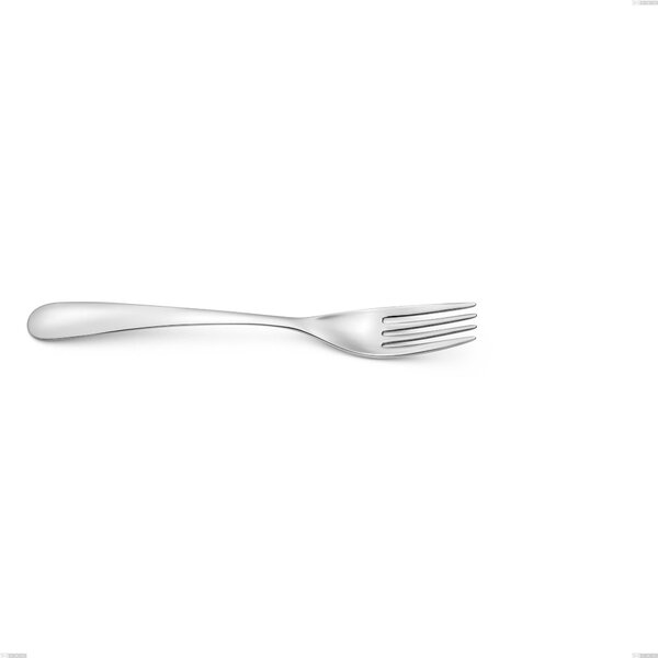 HOTEL Table Fork in 18.10 AISI430 Stainless Steel with Polished Handle, 210 mm Length, Dishwasher Safe