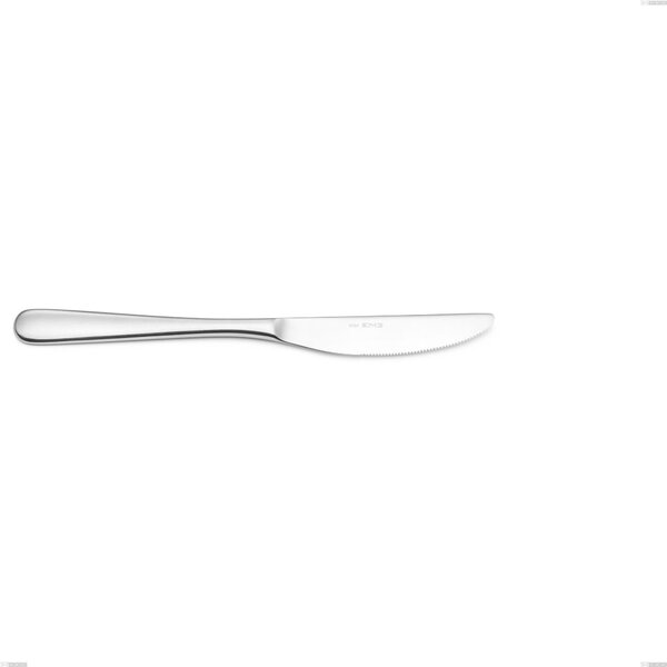 HOTEL Table Knife in 18.10 AISI430 Stainless Steel with Polished Handle Length 224 mm Dishwasher Safe