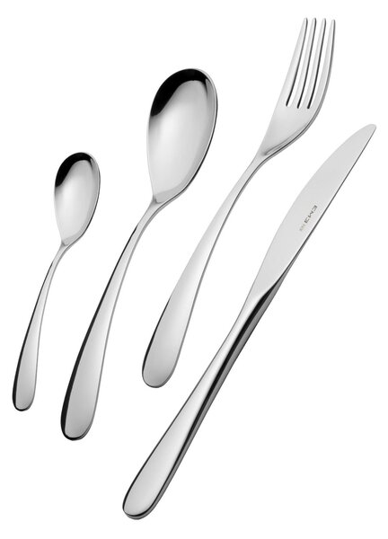 Hotel 51-Piece Cutlery Set in Canteen Box, Stainless Steel 18.10 (AISI304), 2.5 mm Thickness