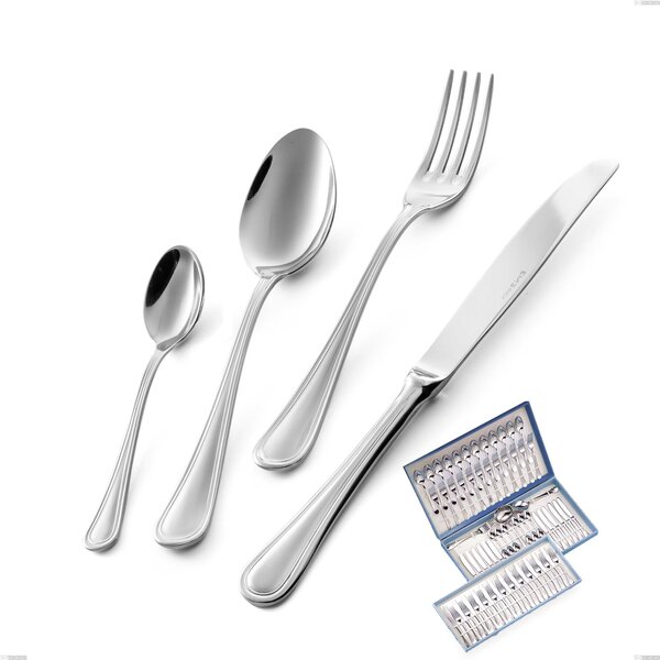 Impero 75 Piece Cutlery Set in Gift Case, STAINLESS STEEL 18.10 (AISI304), thickness 2.5 MM