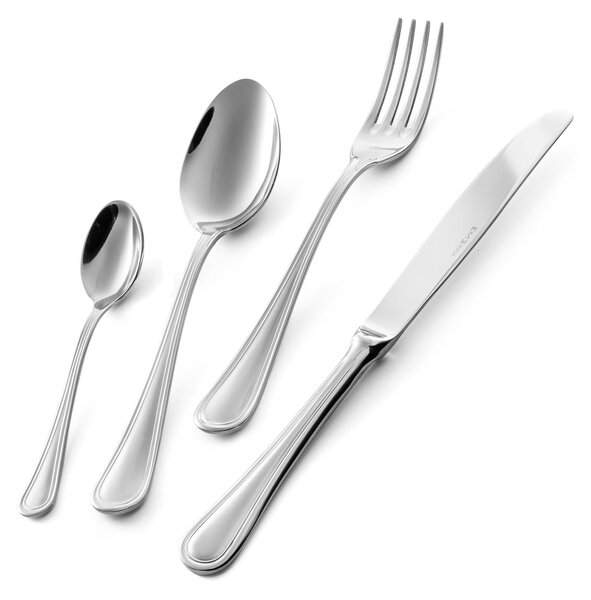 Impero Set of 6 Coffee Spoons in Book-style Box, STAINLESS STEEL 18.10 (AISI304), 2.5 MM Thickness