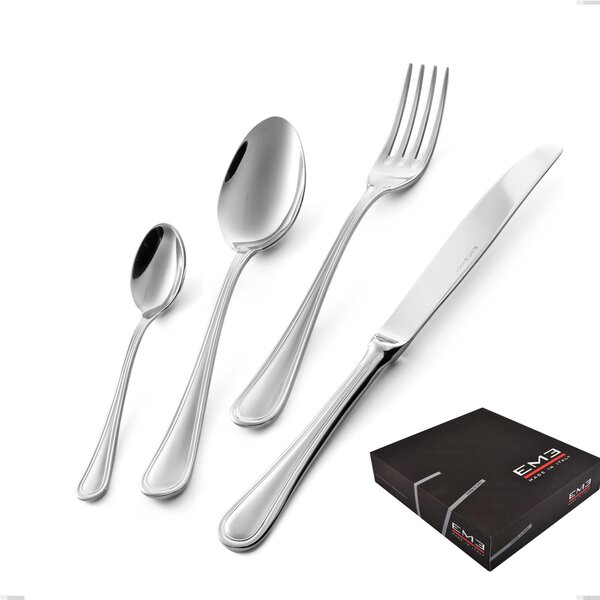 Impero 49-Piece Cutlery Set in Gift Box, STAINLESS STEEL 18.10 (AISI304), 2.5 MM Thickness