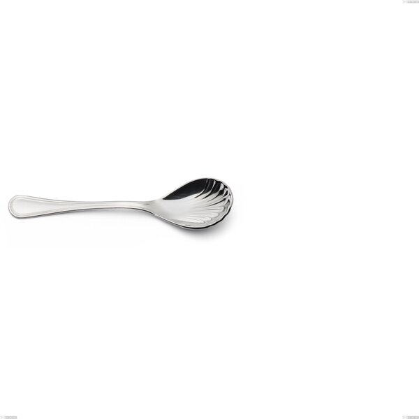 Impero Silver 8 Micron Cheese Spoon, 8 Micron Silver Plating, Stainless Steel Aisi 304, Silver Plated Finish, 3 mm Cutlery Thickness, Length 132 mm
