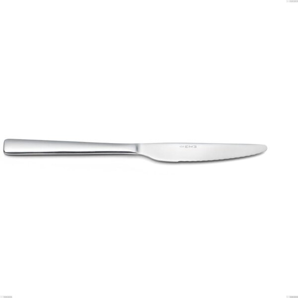 Infinity Polished Stainless Steel Table Knife 2.5 mm, 18/10 (AISI304), Thickness 2.5 mm, Length 242 mm
